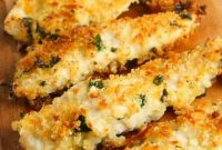 Baked Parmesan Crusted Chicken - Appetizers