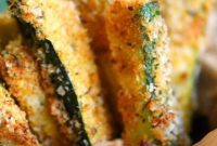 Baked Parmesan Zucchini Fries - Appetizers
