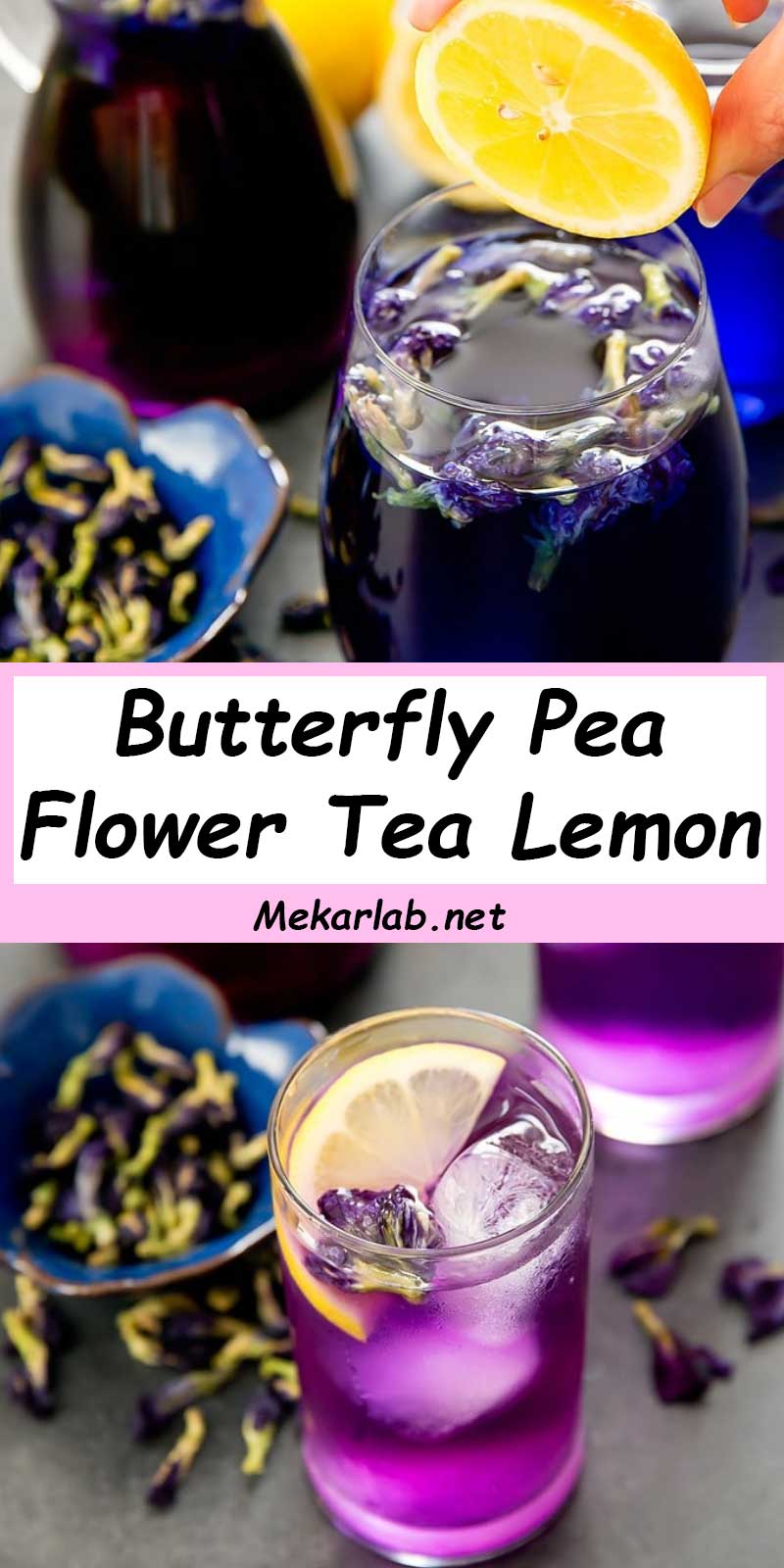 Butterfly Pea Flower Tea Lemon