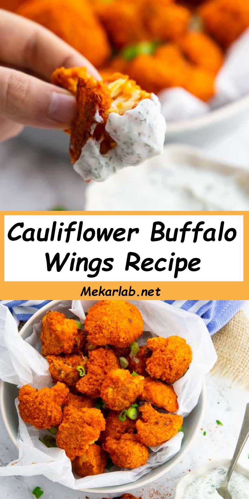 Cauliflower Buffalo Wings Recipe