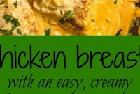 Chicken Breasts With Jalapeno Cheese Sauce - Appetizers