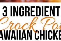 Crock Pot Hawaiian Chicken - Appetizers