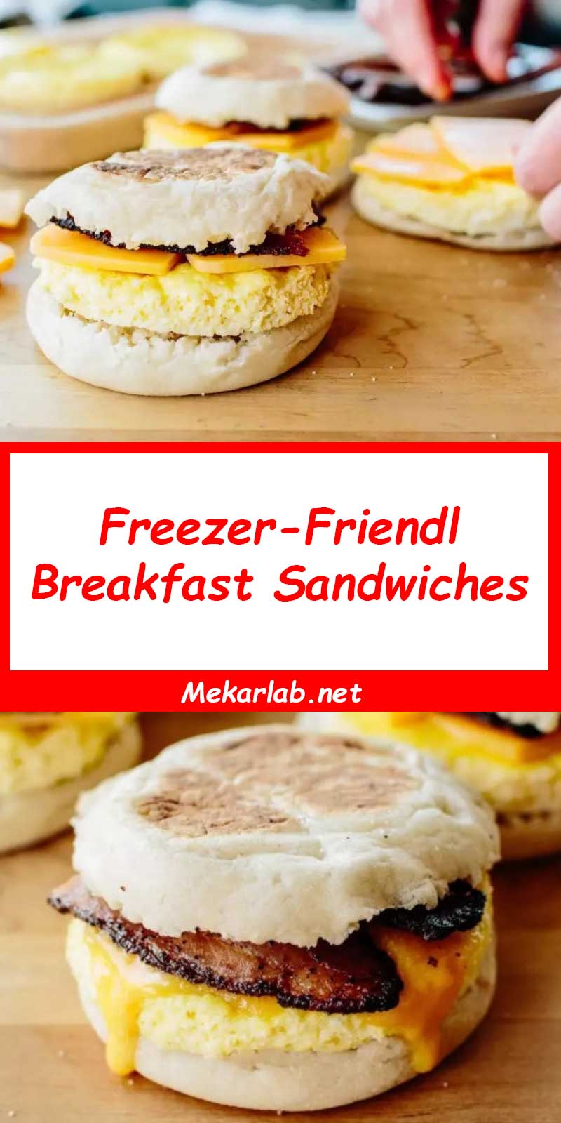 Freezer-Friendly Breakfast Sandwiches