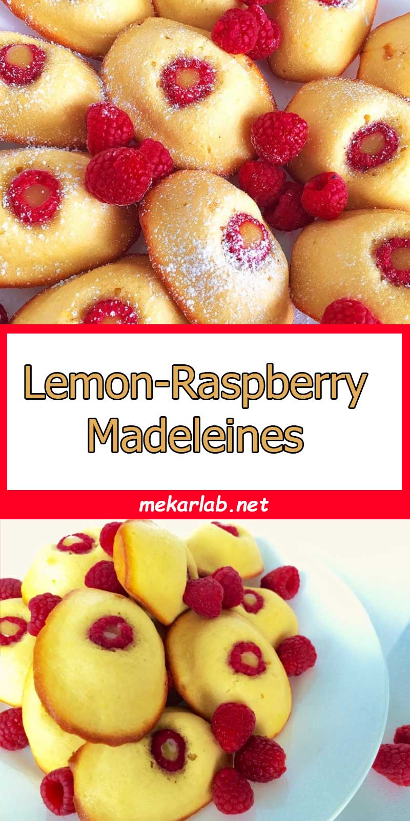 Lemon-Raspberry Madeleines
