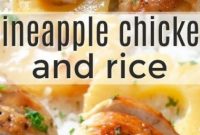 Pineapple Chicken and Rice - Appetizers