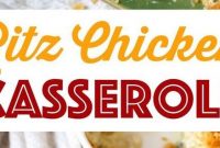 Ritz Chicken Casserole - Appetizers