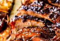 SLOW COOKER BEEF BRISKET WITH BARBECUE SAUCE - Appetizers