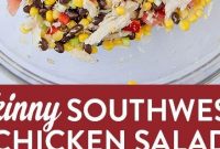 Skinny Southwest Chicken Salad - Appetizers