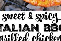Sweet And Spicy Italian Bbq Grilled Chicken - Appetizers