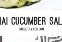Thai Cucumber Salad - Appetizers