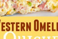 Western Omelet Quiche - Appetizers