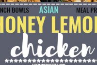 Asian Honey Lemon Chicken - Mom's Recipe Healthy