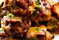 BBQ Meatloaf Muffins - FoodinGrill