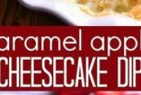 Baked Caramel Apple Cheesecake Dip - Appetizers
