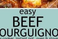 Beef Bourguignon - Mom's Recipe Healthy
