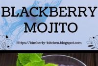 Blackberry Mojito - Mom's Recipe Healthy