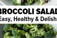 Broccoli Salad - Mom's Recipe Healthy