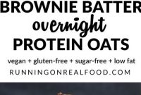 Brownie Batter Overnight Protein Oats - Appetizers