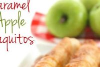 Caramel Apple Taquitos - Healthy Living and Lifestyle