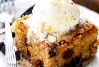 Chocolate Chip Cookie Bars - FoodinGrill