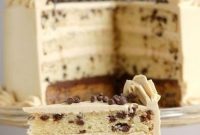 Chocolate Chip Cookie Cake - Appetizers