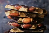 Chocolate Covered Almond Toffee - FoodinGrill