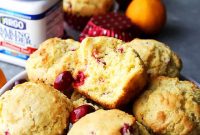 Cranberry Orange Corn Muffins - FoodinGrill