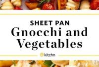 Crispy Sheet Pan Gnocchi and Veggies