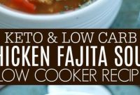 Crock Pot Chicken Fajita Soup