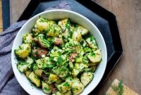 Delicious Herbed Potato Salad Recipe (no mayo)