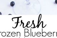 Fresh Frozen Blueberry Lime Margarita