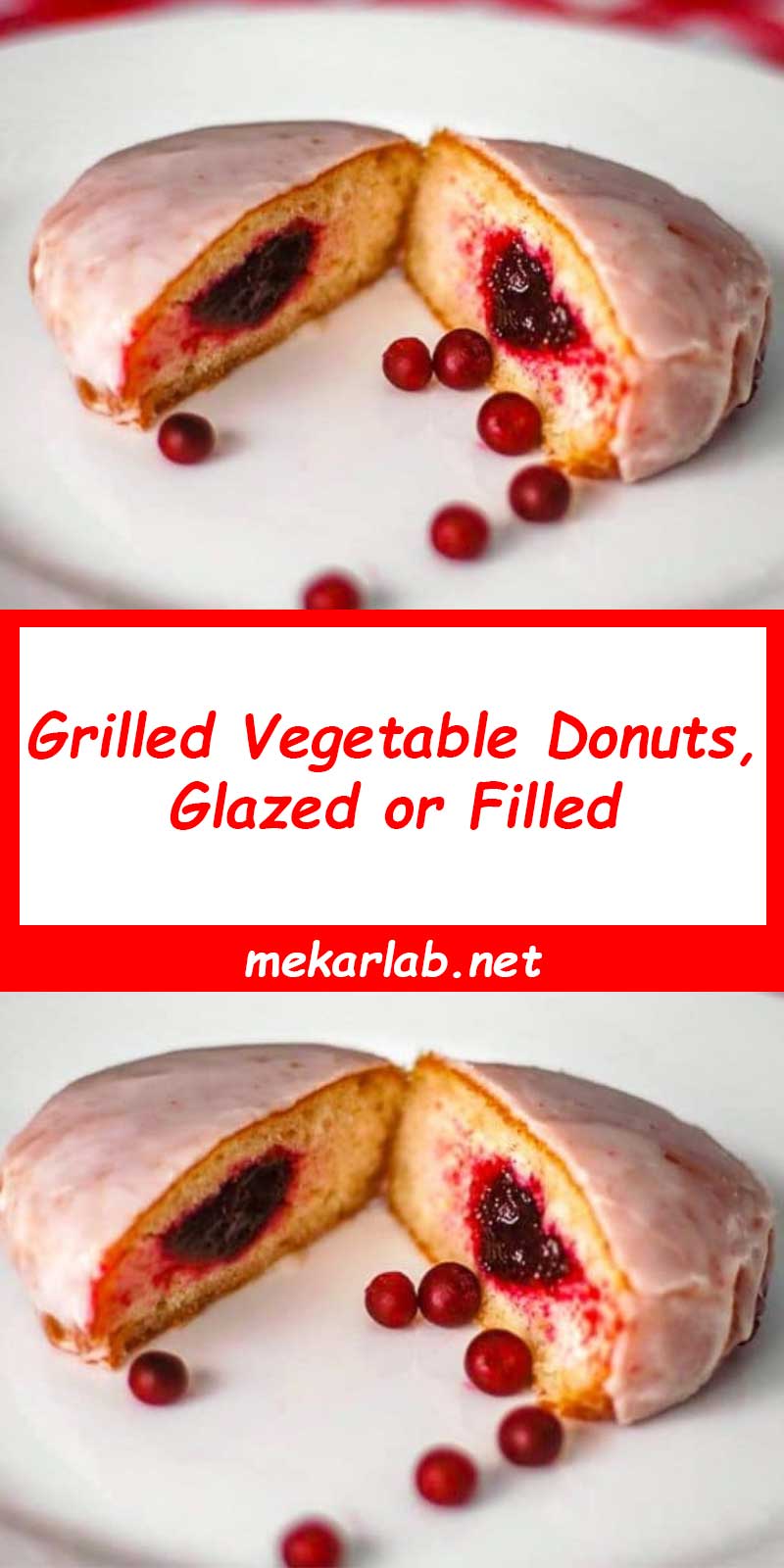 Grilled Vegetable Donuts, Glazed or Filled