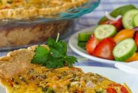 Grilled Vegetable Quiche