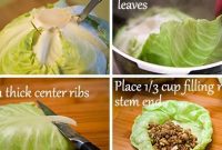 Here's how you stuff Cabbage Rolls!