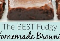 Homemade Fudgy Brownies - Appetizers