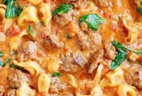 Italian Sausage Tortellini - Healthy Living and Lifestyle