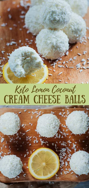 Keto Lemon Coconut Cream Cheese Balls – Mekarlab.net