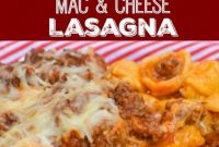 Mac & Cheese Lasagna - Mom's Recipe Healthy