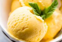 Mango Sorbet Ice Cream Recipe