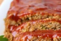 Meatloaf Comes Out Moist and Tasty from Your Slow Cooker