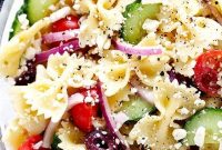 Mediterranean Pasta Salad - Healthy Living and Lifestyle