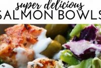 Mediterranean Salmon Bowl - Mom's Recipe Healthy