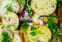 Mediterranean-style Mustard Potato Salad - Mom's Recipe Healthy