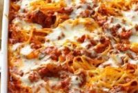 Mozzarella Baked Spaghetti - Healthy Living and Lifestyle