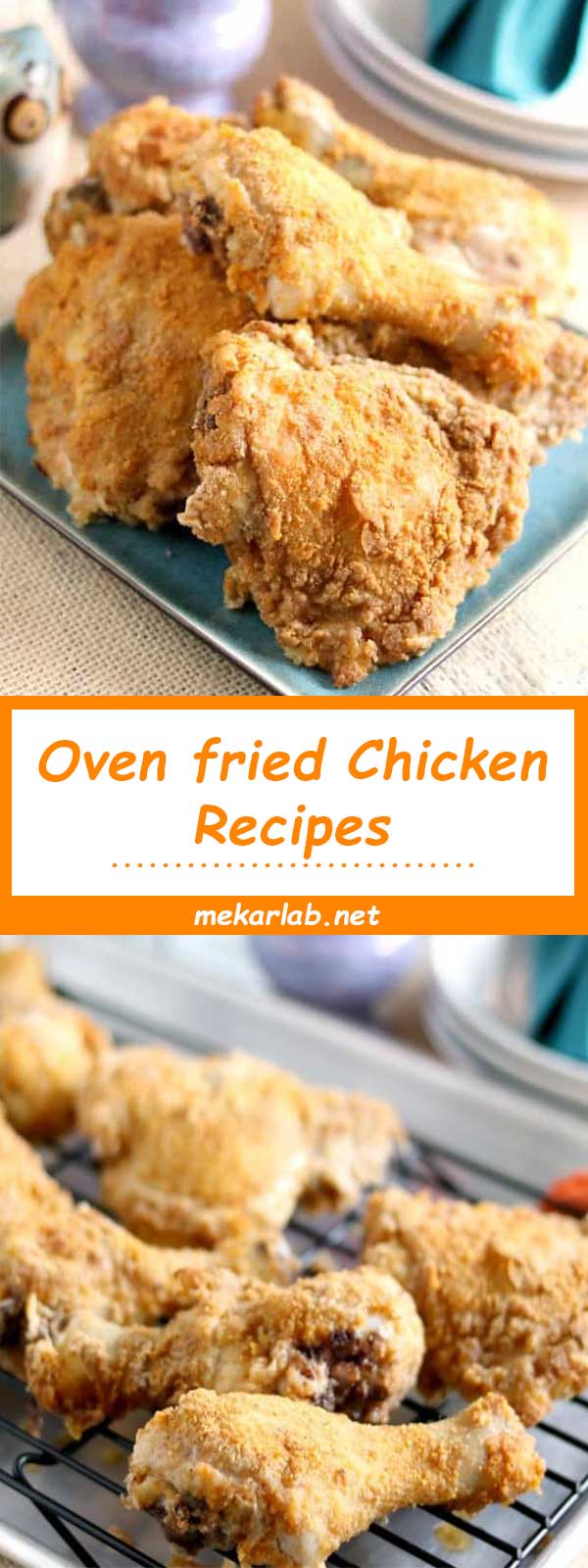 Oven fried Chicken Recipes