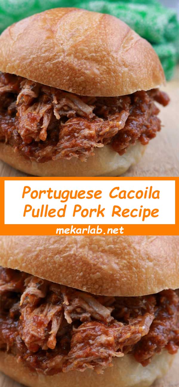 Portuguese Cacoila Pulled Pork Recipe