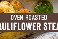 Roasted Cauliflower Steaks - Mom's Recipe Healthy