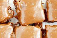Salted Caramel Brownies - Appetizers