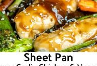 Sheet Pan Honey Garlic Chicken and Veggies