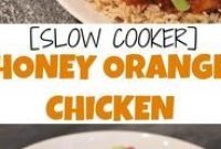 Slow Cooker Honey Orange Chicken